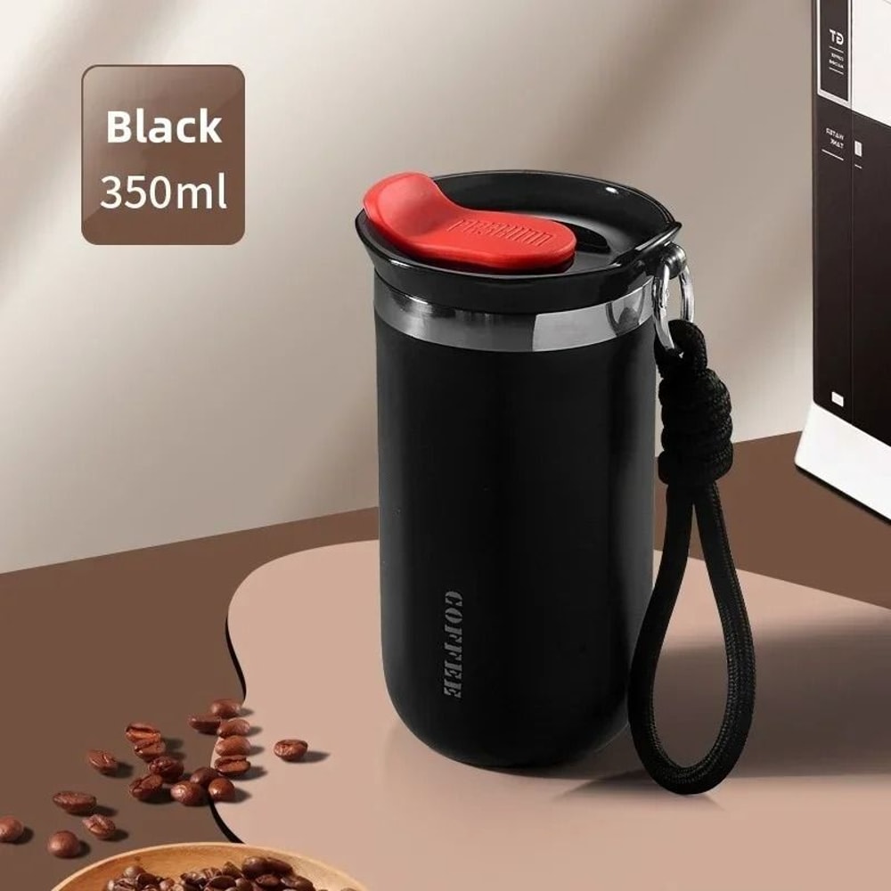 Premium Thermal Insulated Business Mug 304 Stainless Steel Leakproof Portable Coffee Cup 9