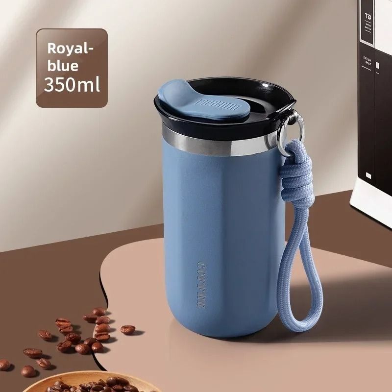 Premium Thermal Insulated Business Mug 304 Stainless Steel Leakproof Portable Coffee Cup 7