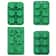 Festive 6Cavity Silicone Christmas Baking Mold DIY Chocolate Cake Decoration Tools 1