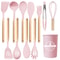 JUSTINLAU 12Piece Premium Silicone Kitchen Utensils Set NonStick HeatResistant Baking Tools 13