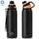 Fjbottle Magnetic Lid Thermos 1000ML DoubleWall Vacuum Insulated Water Bottle 0