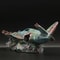 Artificial Plane Wreckage Aquarium Ornament Resin Shelter House For Fish Tank Landscaping 4