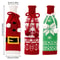 Festive Christmas Wine Bottle Covers Cartoon Santa Snowman Knitted Bags For Holiday Decor 5