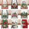 Christmas Table Runner Creative Printed Linen Dinner Table Mat Festive Xmas Decor 0