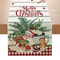 Christmas Table Runner Creative Printed Linen Dinner Table Mat Festive Xmas Decor 1