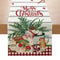 Christmas Table Runner Creative Printed Linen Dinner Table Mat Festive Xmas Decor 7