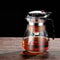 Large Capacity Glass Teapot With OneClick Filtration Chinese Kung Fu Flower Tea Maker 9