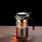 Large Capacity Glass Teapot With OneClick Filtration Chinese Kung Fu Flower Tea Maker 6