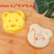 Bear Car Sandwich Mold Set Creative Bread Cutter Sealer For Fun Childrens Lunches 4