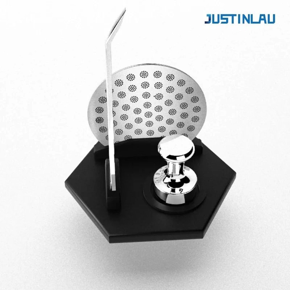 Magnetic Honeycomb Coffee Tool Storage Base Professional Organizer For Ninja Coffee Machines 0