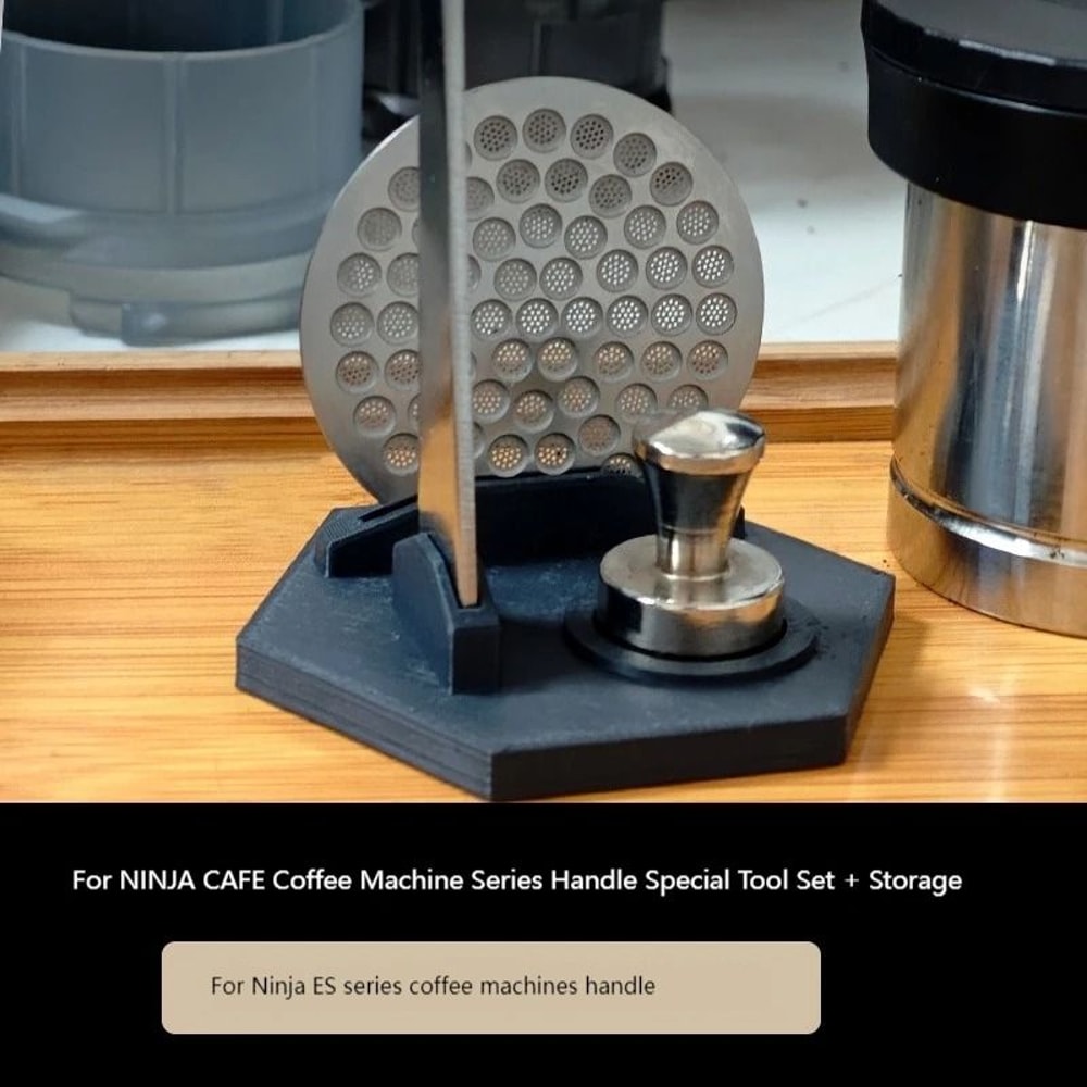 Magnetic Honeycomb Coffee Tool Storage Base Professional Organizer For Ninja Coffee Machines 1