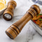 Premium Rubber Wood Pepper Grinder Manual Spice Cumin Mill With Ceramic Core 3