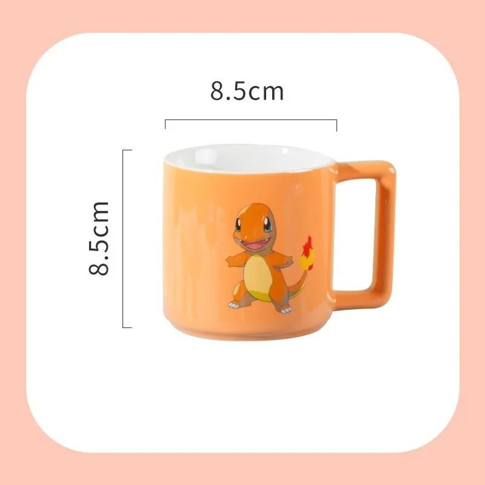 SHUNXIANG Pokemon Pikachu Ceramic Mug Kawaii Anime Breakfast Milk Coffee Cup 9