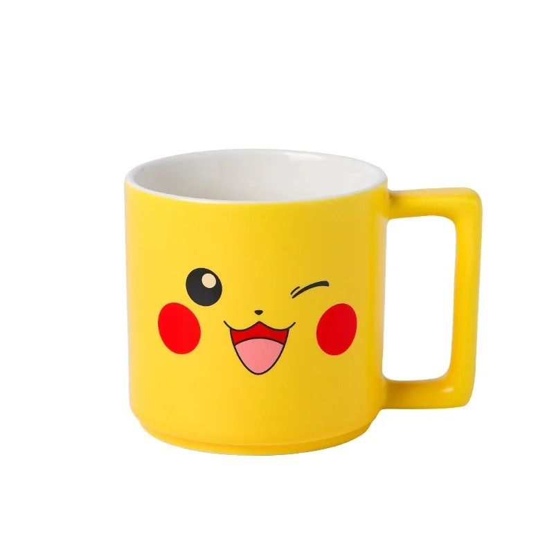 SHUNXIANG Pokemon Pikachu Ceramic Mug Kawaii Anime Breakfast Milk Coffee Cup 6