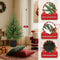 JUSTINLAU 2FT Artificial Norfolk Pine Cypress Tree Potted Tabletop Faux Holiday Decor 5