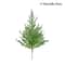 JUSTINLAU 2FT Artificial Norfolk Pine Cypress Tree Potted Tabletop Faux Holiday Decor 7