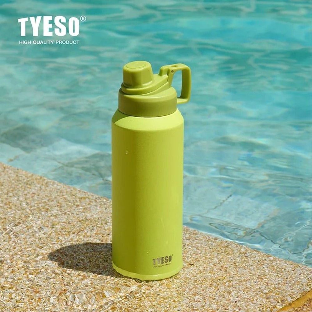 TYESO Large Capacity Sports Thermos Matte Stainless Steel Outdoor Water Kettle 0