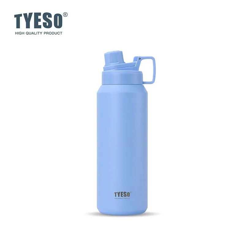 TYESO Large Capacity Sports Thermos Matte Stainless Steel Outdoor Water Kettle 9