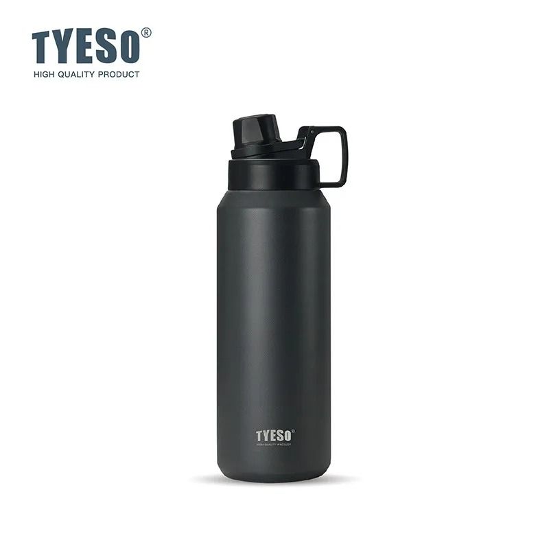 TYESO Large Capacity Sports Thermos Matte Stainless Steel Outdoor Water Kettle 6