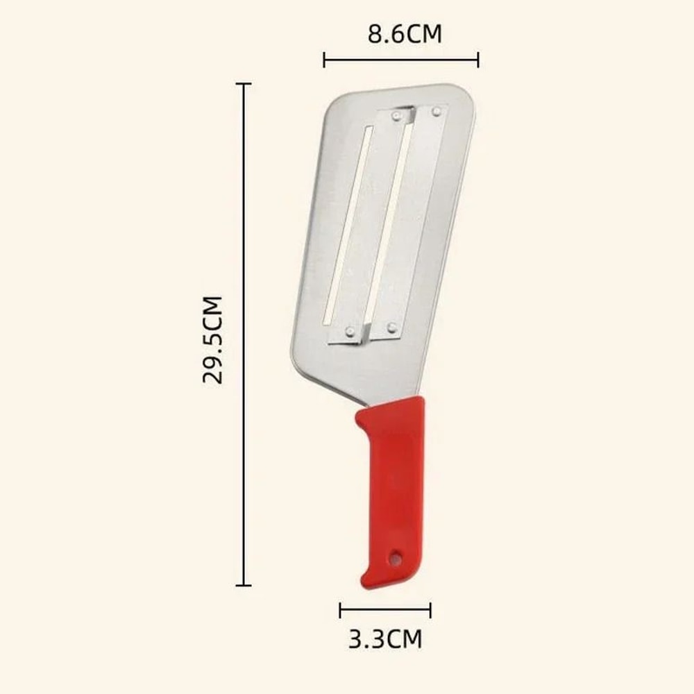 JUSTINLAU Stainless Steel Cabbage Slicer Multifunction DualBlade Vegetable Knife 6