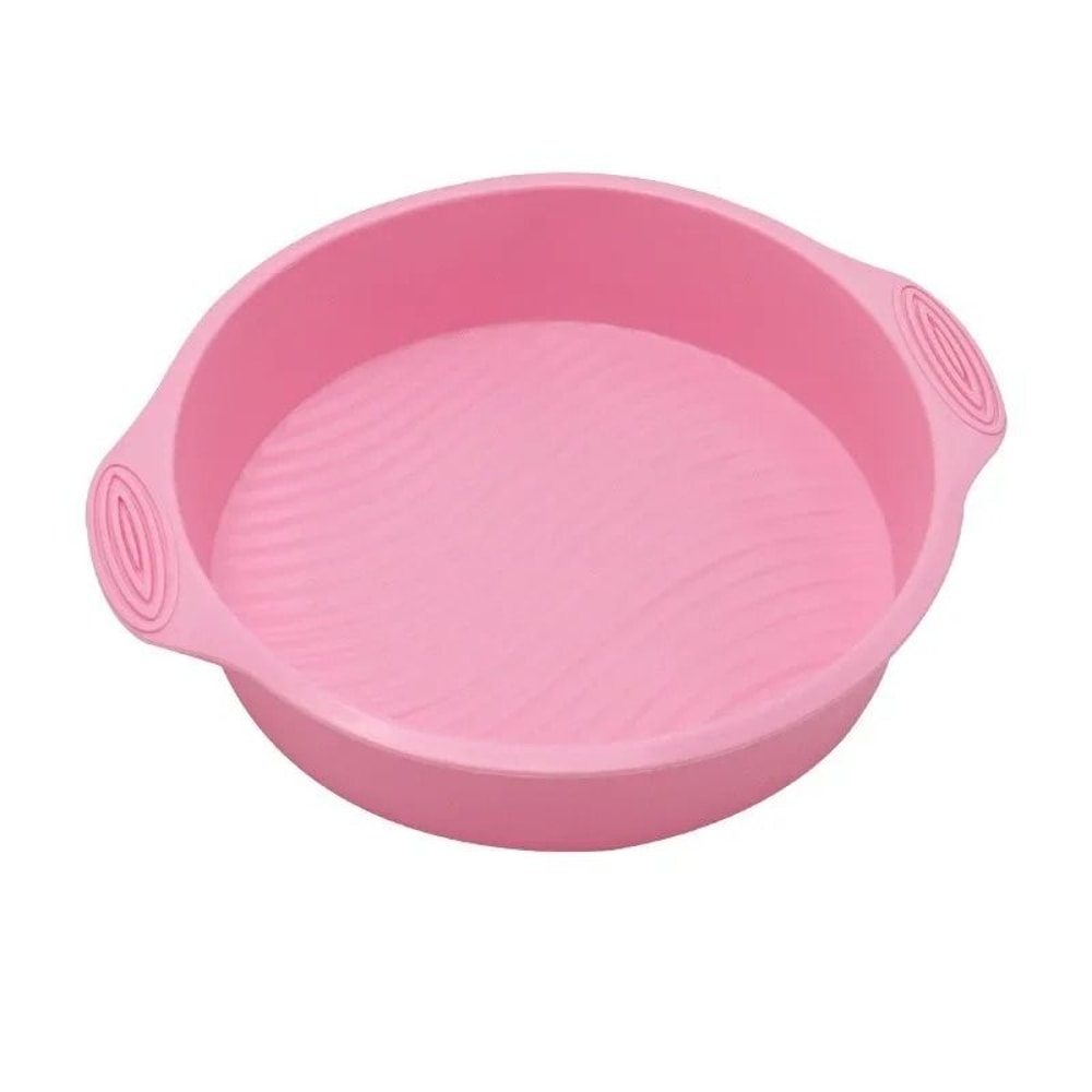 Round Large Silicone Baking Pan Professional Pastry Muffin Cake Mold 9