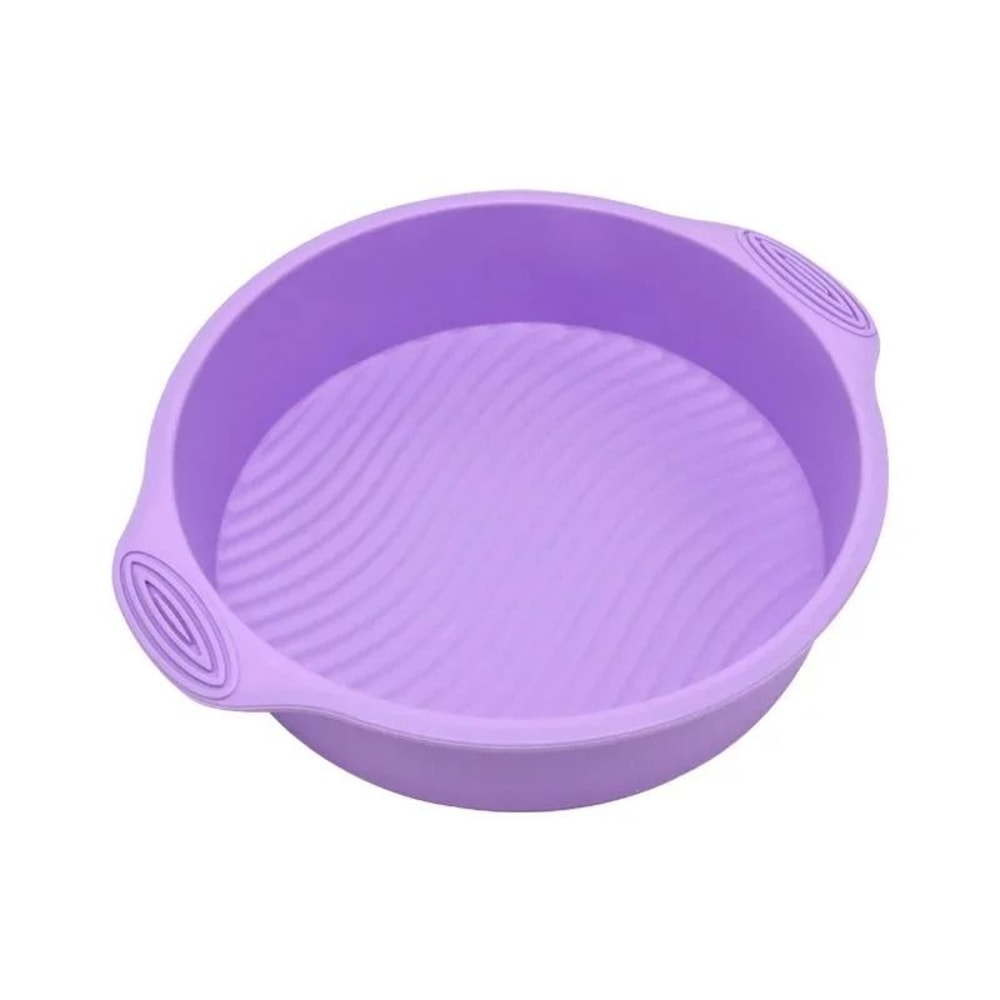Round Large Silicone Baking Pan Professional Pastry Muffin Cake Mold 11