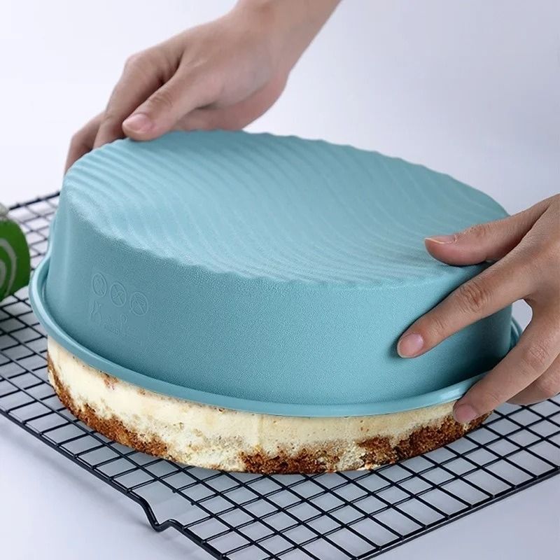 Round Large Silicone Baking Pan Professional Pastry Muffin Cake Mold 2