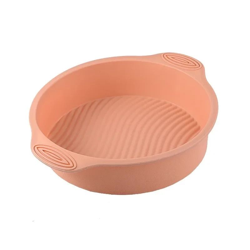 Round Large Silicone Baking Pan Professional Pastry Muffin Cake Mold 8