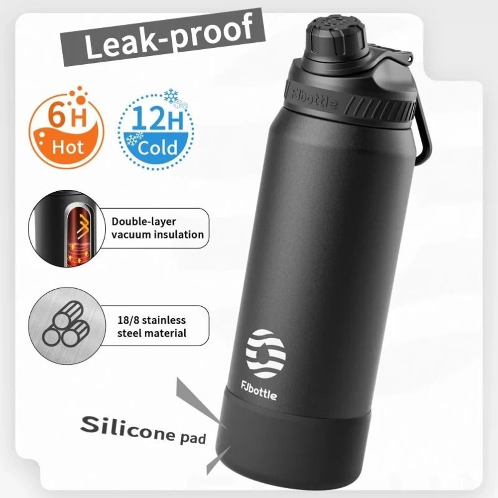 Fjbottle Vacuum Insulated Flask 710ml950ml Stainless Steel Thermal Travel Tumbler 1