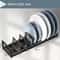 Adjustable Under Cabinet Bowl Dish Rack Versatile Kitchen Storage Drawer Partition 9