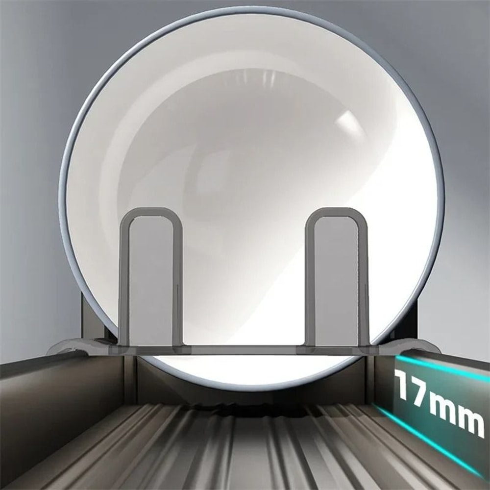 Adjustable Under Cabinet Bowl Dish Rack Versatile Kitchen Storage Drawer Partition 4