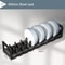 Adjustable Under Cabinet Bowl Dish Rack Versatile Kitchen Storage Drawer Partition 6