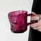 Rose Glacier Glass Mug 200ML HighAppearance Household Drinkware 4