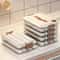 Stackable Refrigerator Storage Box Transparent Dumpling Preservation Quick Freezing Container 2