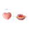 Cute Love Heart Ceramic Saucer Elegant Dessert Salad And Snack Tray For Modern Tableware 5