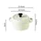 200ML Mini Ceramic Casserole Dish Oven Safe Ramekin With Lid Handles 5