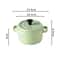 200ML Mini Ceramic Casserole Dish Oven Safe Ramekin With Lid Handles 7