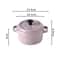 200ML Mini Ceramic Casserole Dish Oven Safe Ramekin With Lid Handles 8