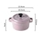200ML Mini Ceramic Casserole Dish Oven Safe Ramekin With Lid Handles 8