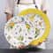 European Style Lemon Pattern Ceramic Dining Set Elegant Dinner Steak Dessert Plates 1