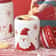 JUSTINLAU Christmas Ceramic Sealed Storage Jars Festive Santa Elk Tree Food Containers 0