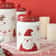 JUSTINLAU Christmas Ceramic Sealed Storage Jars Festive Santa Elk Tree Food Containers 2