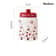 JUSTINLAU Christmas Ceramic Sealed Storage Jars Festive Santa Elk Tree Food Containers 5