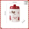 JUSTINLAU Christmas Ceramic Sealed Storage Jars Festive Santa Elk Tree Food Containers 8