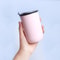 Stainless Steel Insulated Coffee Mug 300ML Thermal Travel Cup With Lid 3