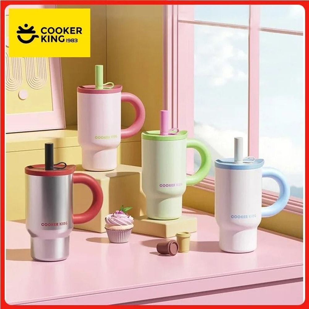 COOKER KING 810ml Large Capacity Thermal Tumbler Premium 316 Stainless Steel Insulated Ice Cup 2