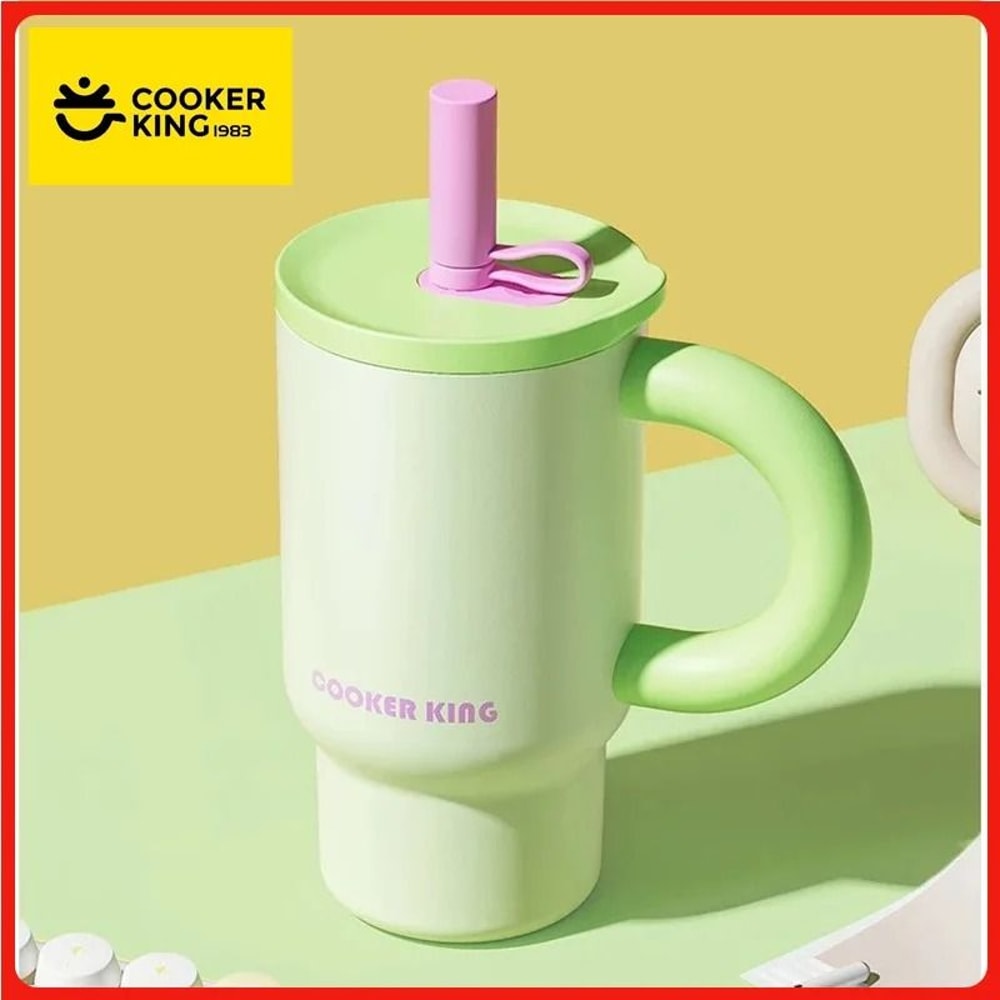 COOKER KING 810ml Large Capacity Thermal Tumbler Premium 316 Stainless Steel Insulated Ice Cup 5