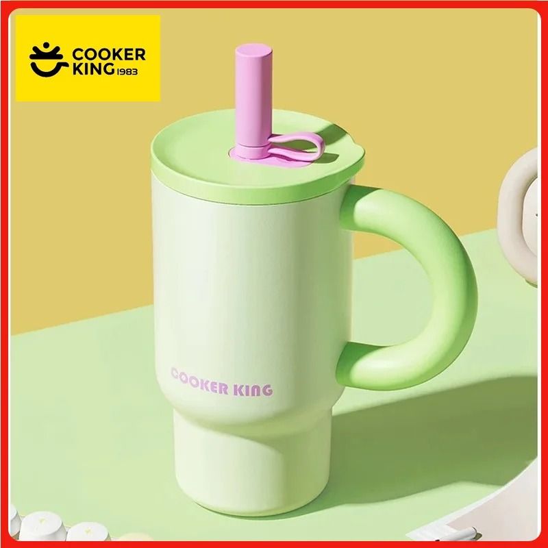 COOKER KING 810ml Large Capacity Thermal Tumbler Premium 316 Stainless Steel Insulated Ice Cup 5