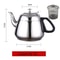Stainless Steel Teapot Hot Water Kettle Metal Coffee Pot With Tea Strainer 8
