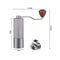 Adjustable Manual Coffee Bean Grinder Diamond Texture CNC Stainless Steel Core Double Bearing 6